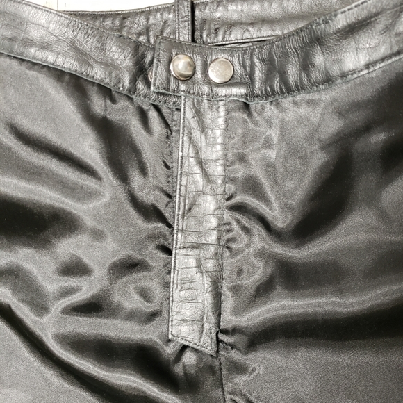 💰SOLD💰💥Harley-Davidson Crocodile🐊Leather Pants👖Sz 6 - Picture 16 of 16